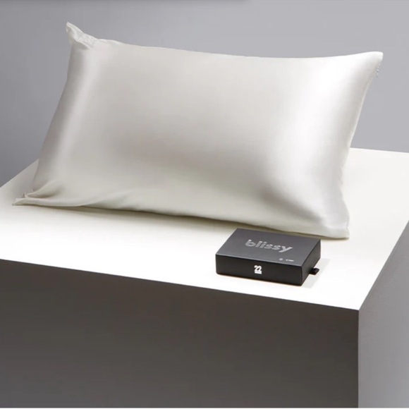 BLISSY 100% Pure Mulberry Silk Pillowcase - Picture 1 of 11
